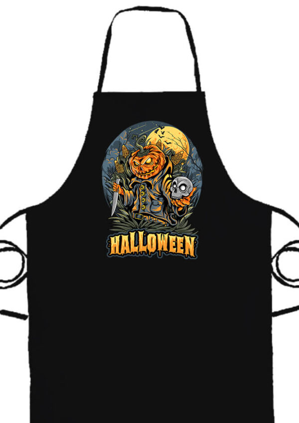 Gyilkos tök Halloween- Prémium kötény
