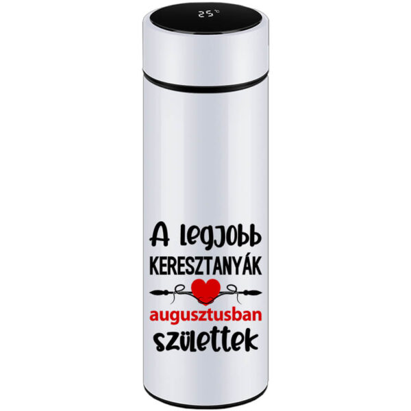Augusztusi keresztanyák Születésnap - Okos kulacs