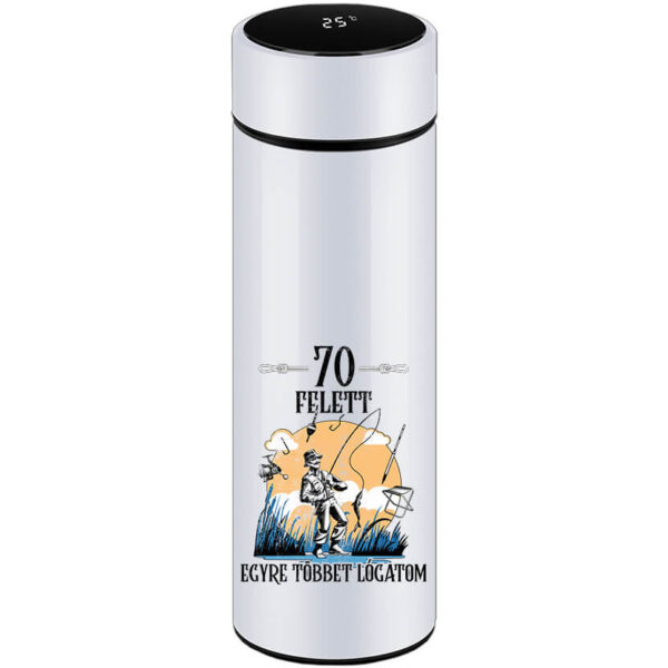 Horgász 70 felett - Okos kulacs