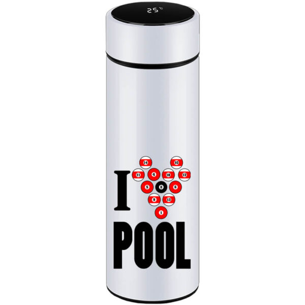 I love pool billiárd - Okos kulacs