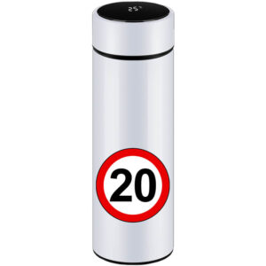 Születésnap 20 éves tábla – Okos kulacs