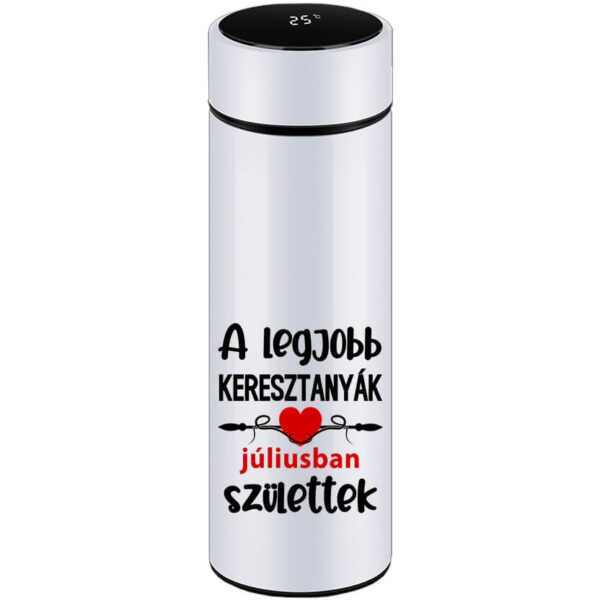 Júliusi keresztanyák Születésnap - Okos kulacs