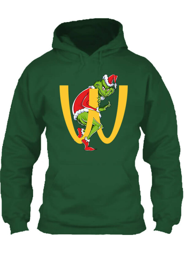 Grincs ellopta a McDonalds-ot - Unisex kapucnis pulóver
