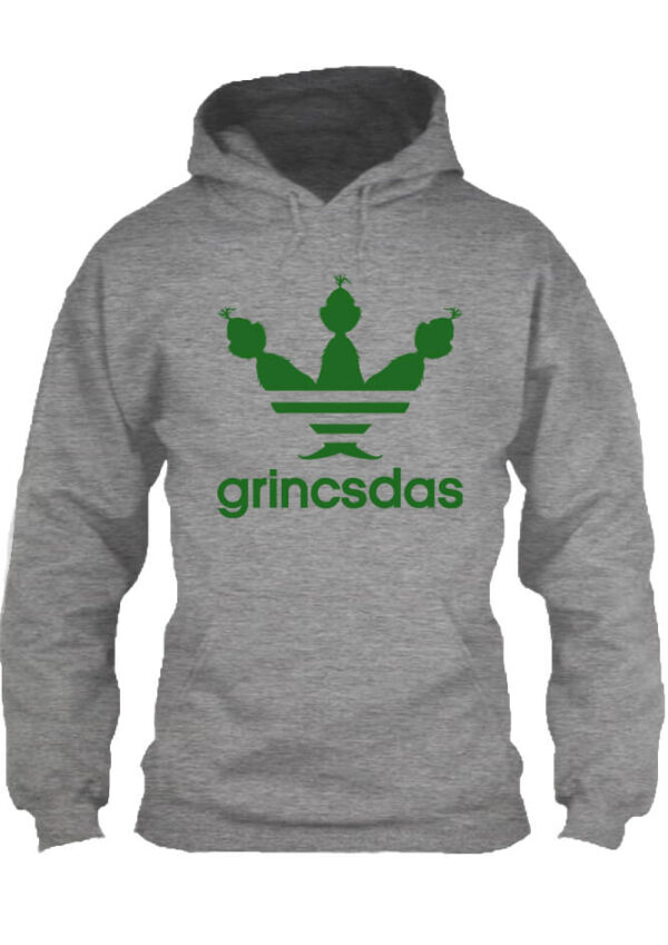 Grincsdas Adidas Grincs poén - Unisex kapucnis pulóver