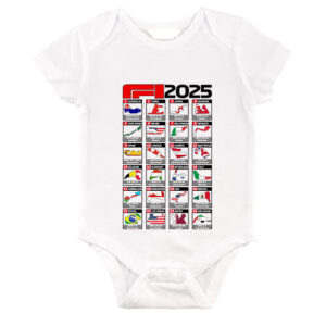 Forma1 2025 versenynaptár – Baby Body