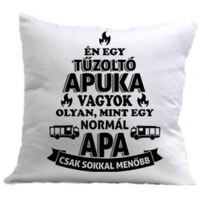 Tűzoltó apuka – Párna