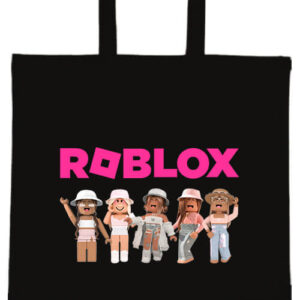 Roblox lányok – hosszú vagy rövid fülű vászontáska