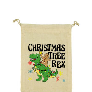 Christmass Treerex – Vászonzacskó kicsi