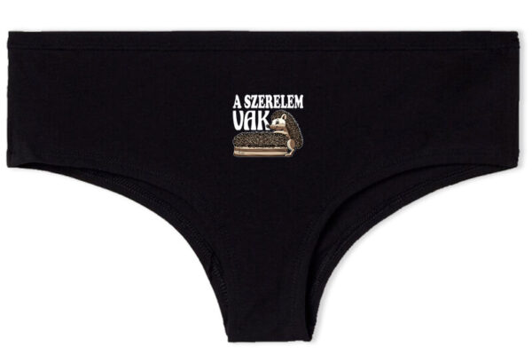 A szerelem vak - Francia bugyi - XL, Fekete