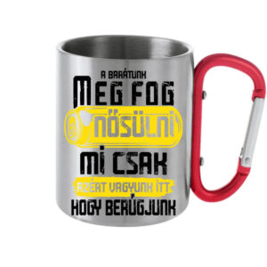 Meg fog nősülni legénybúcsú – Karabineres bögre
