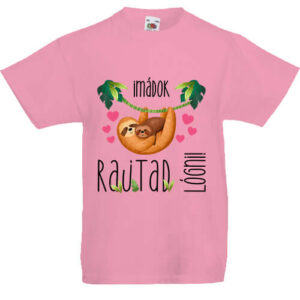 Imádok rajtad lógni- Gyerek póló
