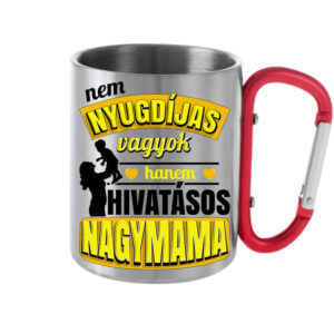 Főállású nyugdíjas nagymama – Karabineres bögre