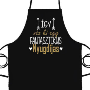 Így néz ki egy fantasztikus nyugdíjas- Basic kötény