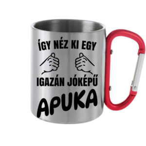 Így néz ki egy jóképű apuka – Karabineres bögre