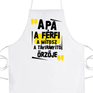 Apa A Férfi A Mítosz- Basic kötény