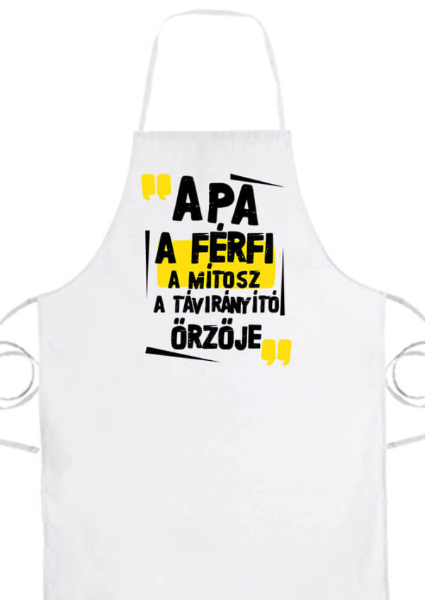 Apa A Férfi A Mítosz- Basic kötény