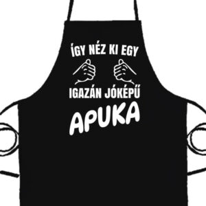 Így néz ki egy jóképű apuka- Basic kötény