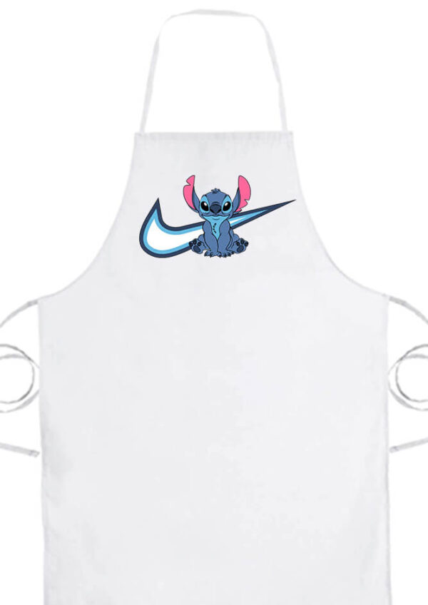 Kötény Nike Stitch kék fehér
