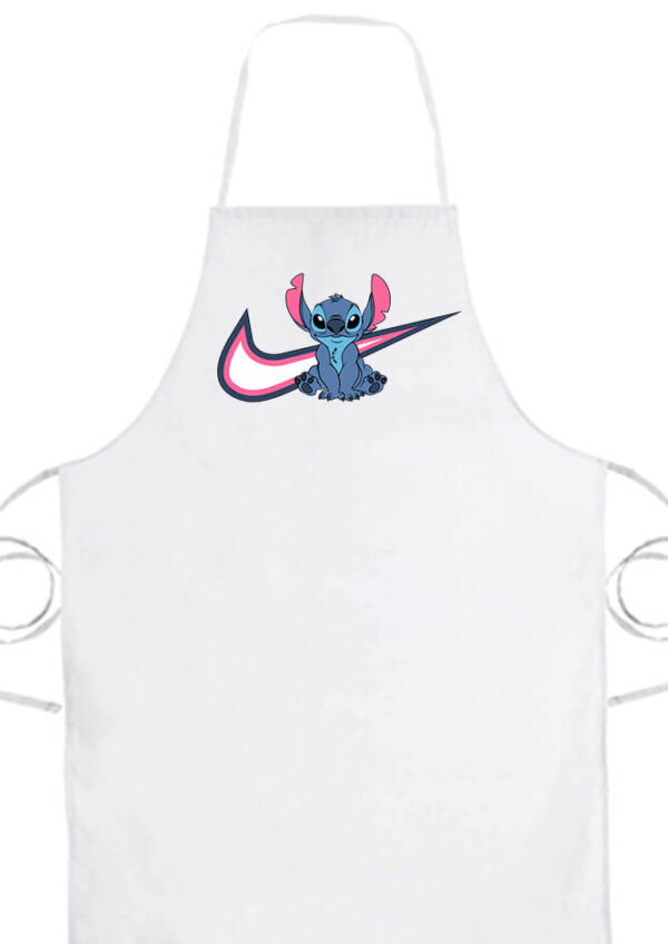 Kötény Nike Stitch rózsaszín fehér