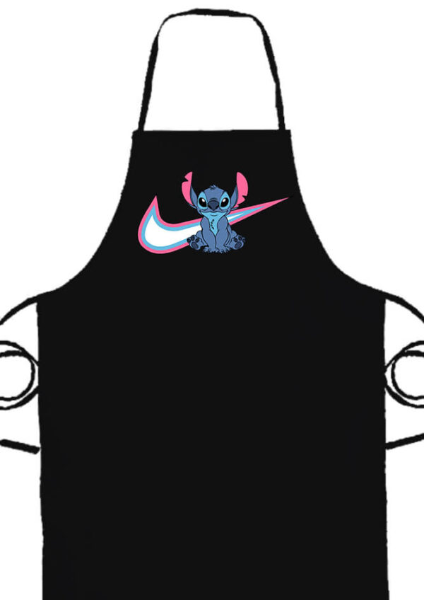 Kötény Nike Stitch rózsaszín fekete