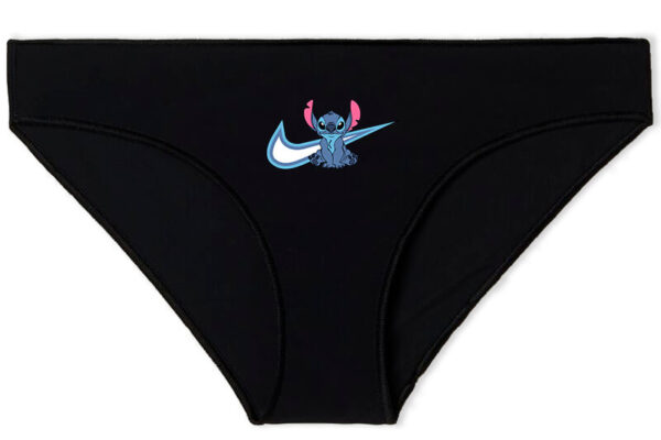 Női bugyi Nike Stitch kék fekete