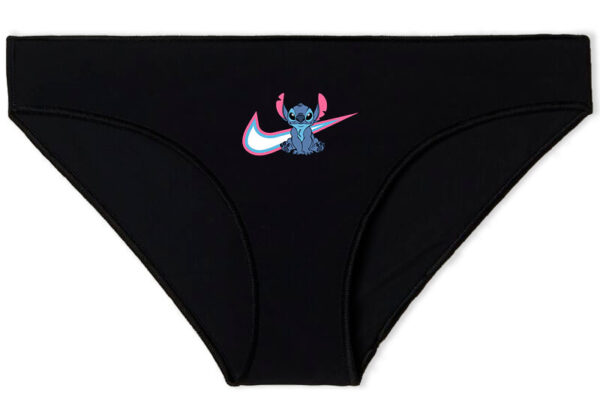 Női bugyi Nike Stitch rózsaszín fekete