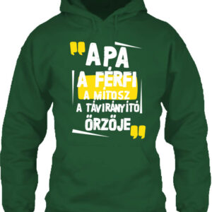 Apa A Férfi A Mítosz – Unisex kapucnis pulóver