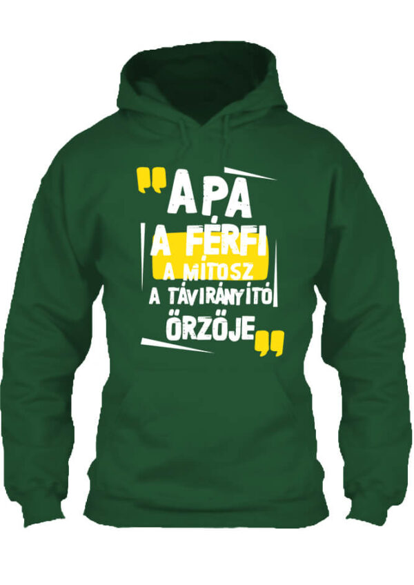 Apa A Férfi A Mítosz - Unisex kapucnis pulóver