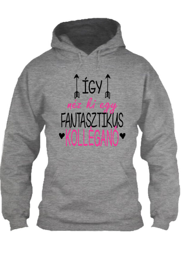 Pulóver Így néz ki egy fantasztikus kolléganő szürke