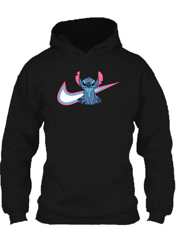 Pulóver Nike Stitch rózsaszín fekete