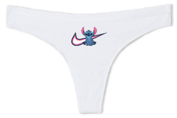 Tanga Nike Stitch rózsaszín fehér
