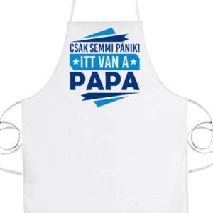 Csak semmi pánik itt van a papa – Kötény