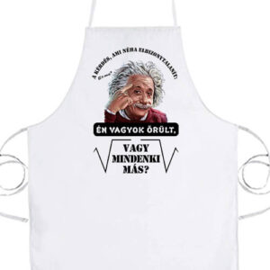 Mindenki őrült Einstein – Kötény