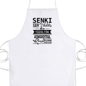 Senki sem tökéletes, de a tűzoltók – Kötény