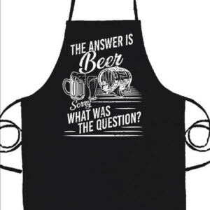 The answer is beer – Kötény