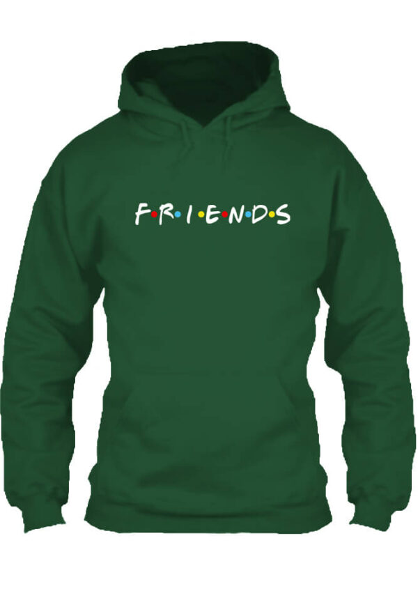 Pulóver Friends sötétzöld