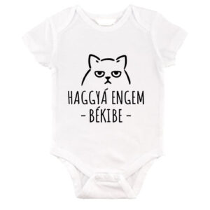 Haggyá engem békibe – Baby Body