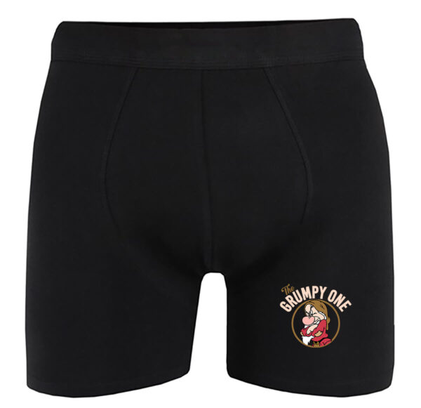 Boxer Morgó Grumpy Hófehérke fekete