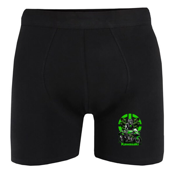 Boxer Motoros ajándék Kawasaki fekete