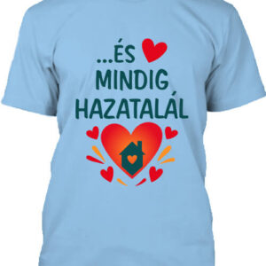 Szívem egy darabja mindig hazatalál – Férfi póló