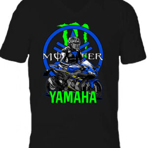 Motoros ajándék Yamaha – Férfi V nyakú póló