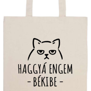 Haggyá engem békibe- Basic hosszú fülű táska