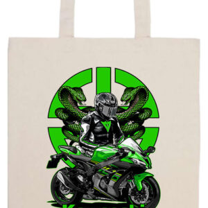 Motoros ajándék Kawasaki- Basic hosszú fülű táska