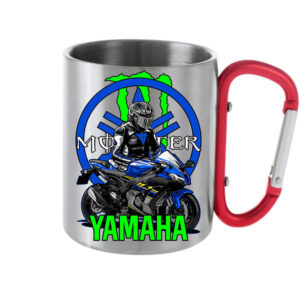 Motoros ajándék Yamaha – Karabineres bögre
