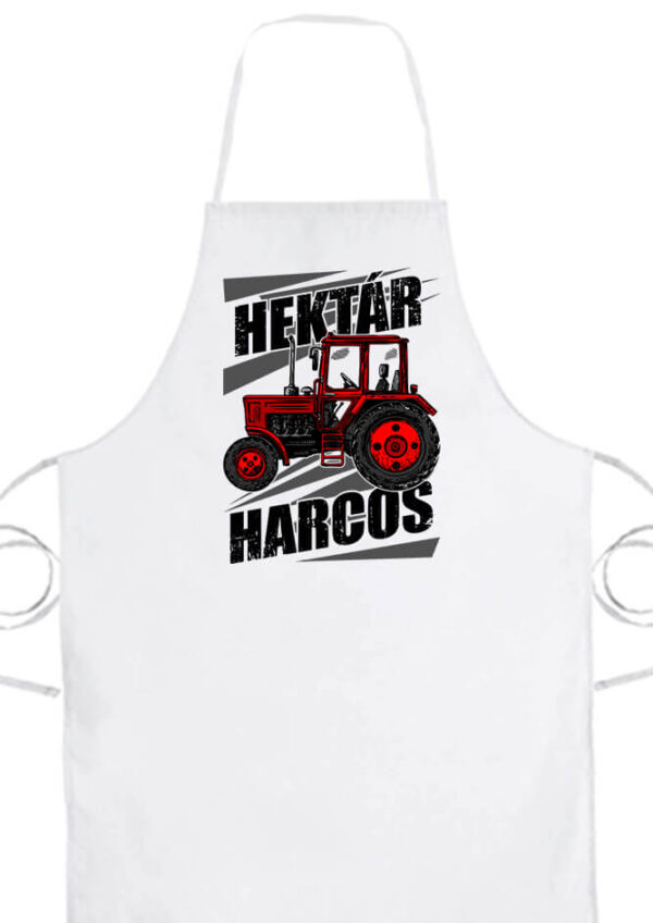 Kötény Hektár harcos MTZ fehér