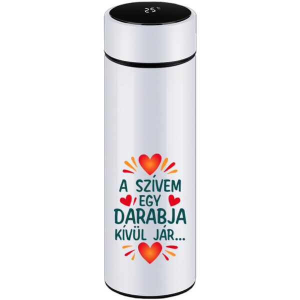 Okos kulacs Szívem egy darabja kívül jár fehér