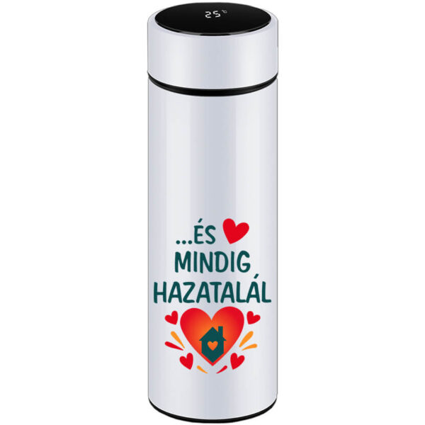 Okos kulacs Szívem egy darabja mindig hazatalál fehér