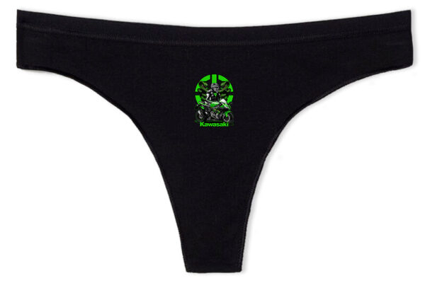 Tanga Motoros ajándék Kawasaki fekete