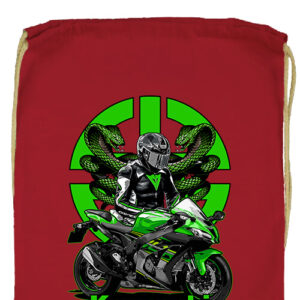 Motoros ajándék Kawasaki- Prémium tornazsák