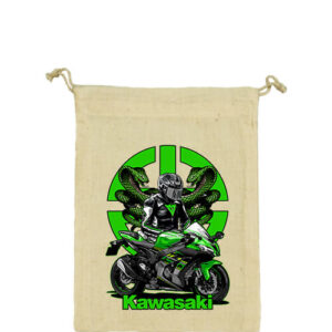 Motoros ajándék Kawasaki – Vászonzacskó